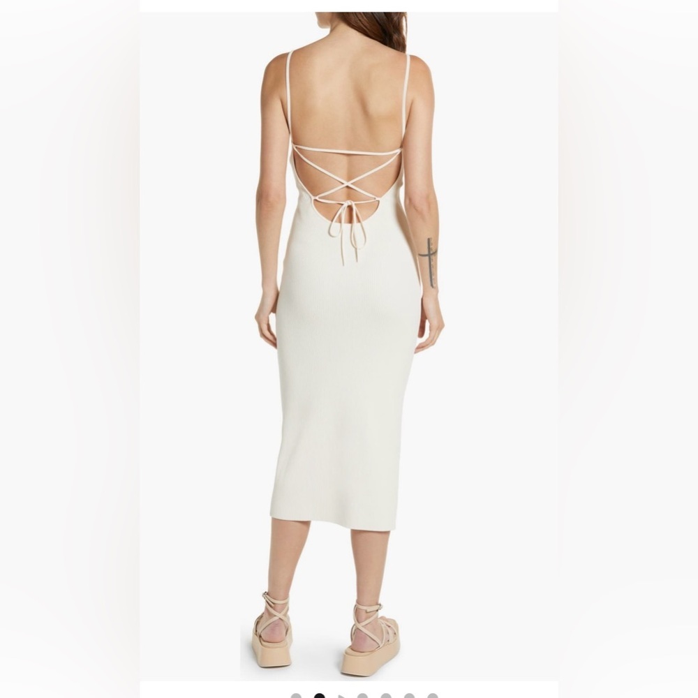 RARE RAG & BONE NWT Asher Ribbed Midi Dress— Size M - Picture 9 of 14